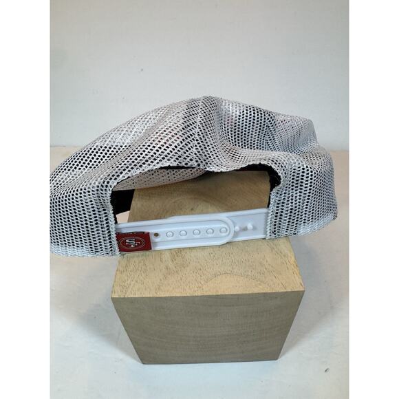 san francisco 49ers Trucker Mesh Hat Red Football NFL Baseball Cap - Picture 6 of 12